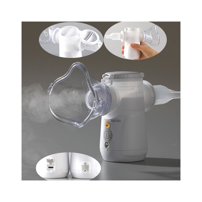 3μM Mesh Kids Nebulizer Machine Dual Kanal-Husten-Atmungsinhalator-Maschine