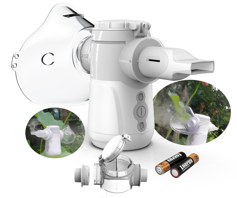 Grippe Säuglinge Erwachsene Medizinische Haushalte Stumme Husten Kälte Schwingende heißeste Smart Portable Mesh Nebulizer