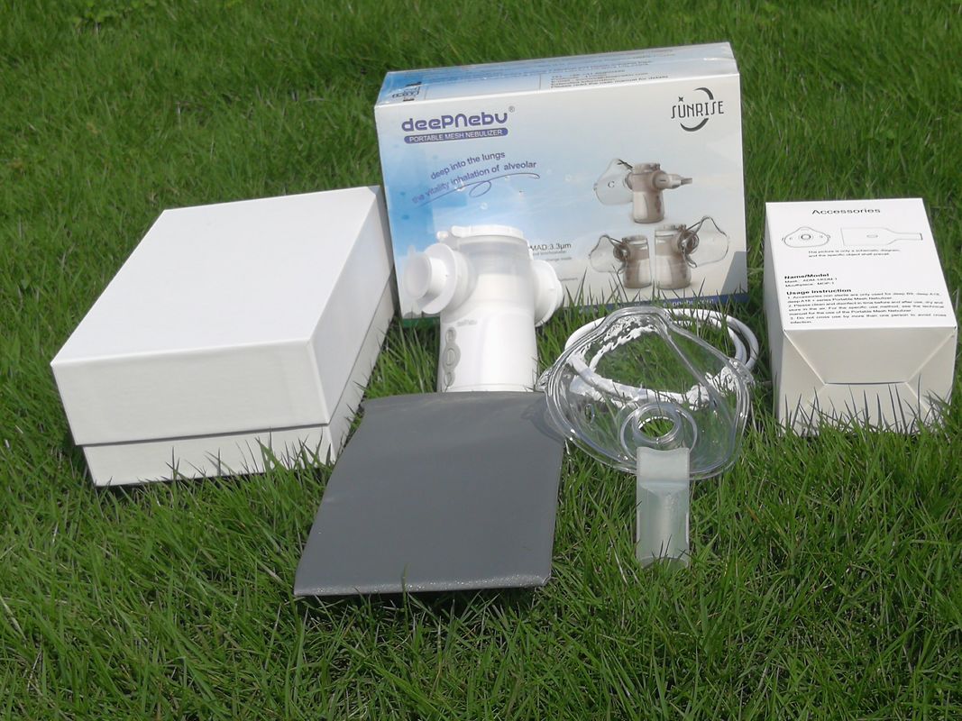Grippe Säuglinge Erwachsene Medizinische Haushalte Stumme Husten Kälte Schwingende heißeste Smart Portable Mesh Nebulizer