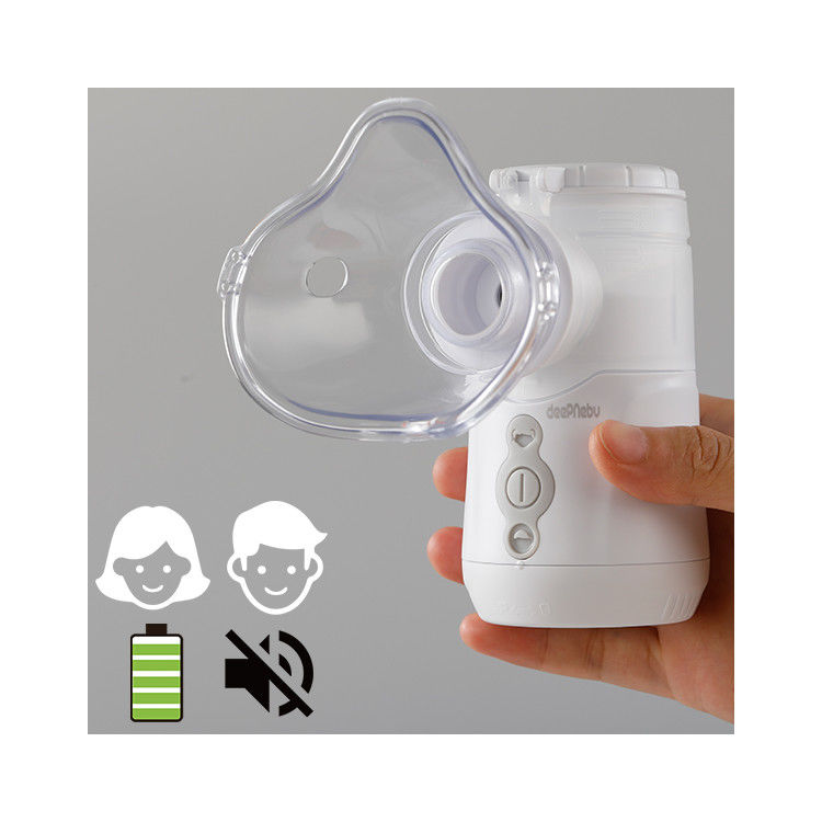 Kein Blockierungs-elektrisches Husten-Inhalator-Maschinen-Gesundheitswesen 1.8-3.65μM 42dB 108kHz