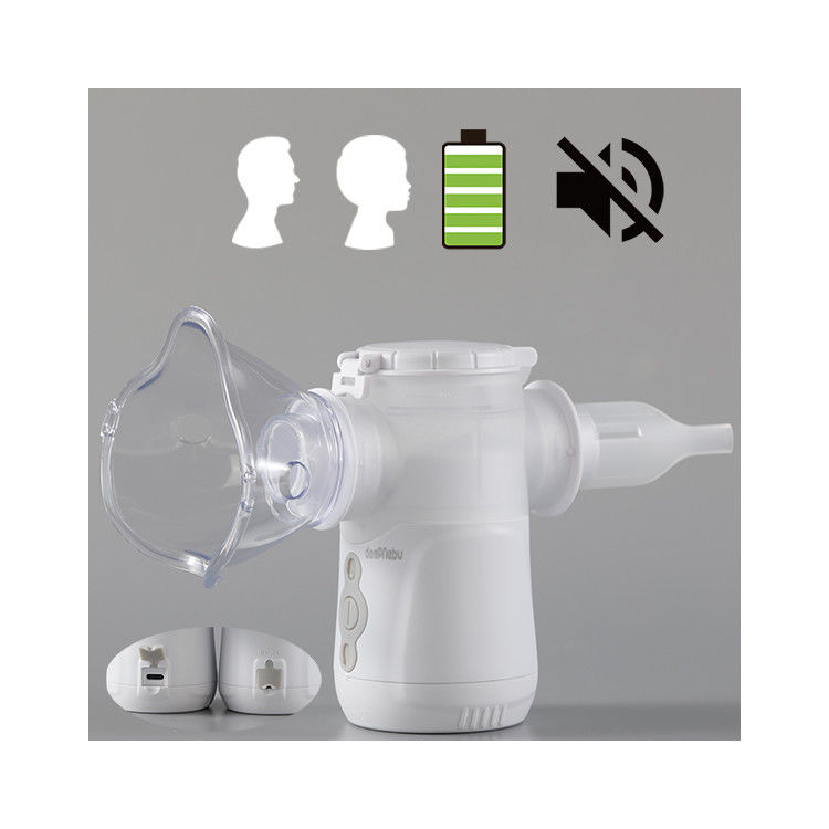 1.6μm - 3.3μm Zerstäuber-Maschinen-Inhalator für Asthma-Husten IP23 ≥0.28ml/Min