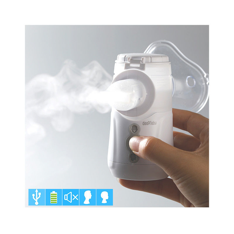 Erwachsene Kinder husten handliches Zerstäuber-Maschine zu Hause ≥0.265ml/Min With Battery DC USB