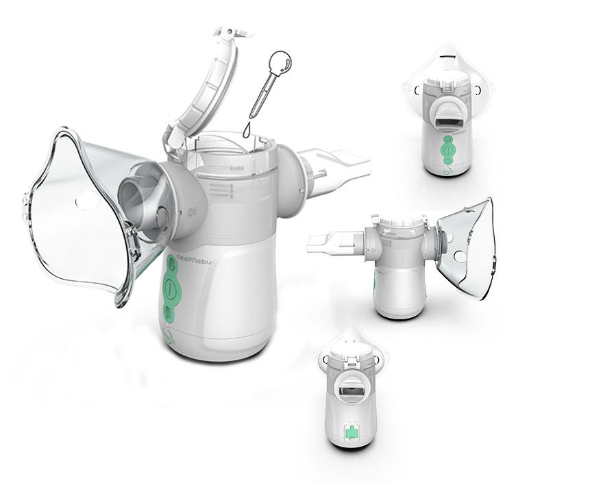 Klinischer ABS-PC 3.06μm Effekt-Mediziner-Mesh Nebulizer For Asthma Coughs IPX4 pp.