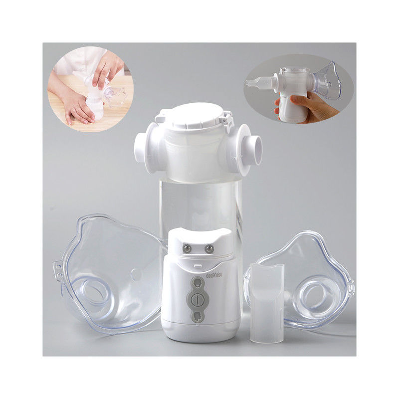 Mini Medicamentous Mesh Nebulizer Machine 1.76-3.8μm kalt mit Masken-Mundstück