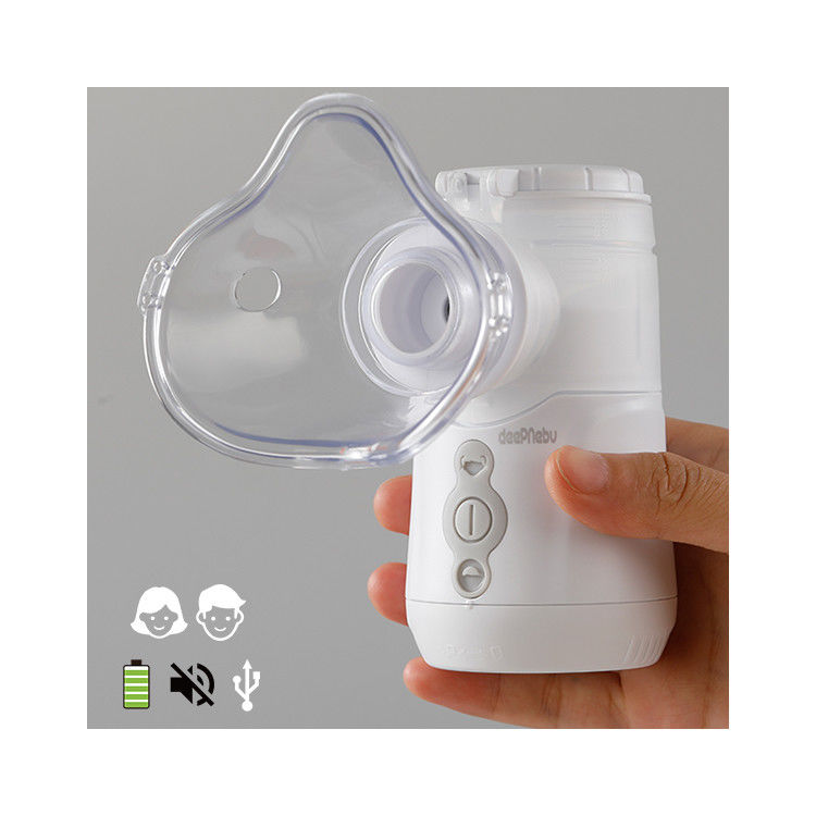 Atemwege Mini Mesh Nebulizer Machine 2,5 - 3.6μm Aerosol-Drogen-Inhalator