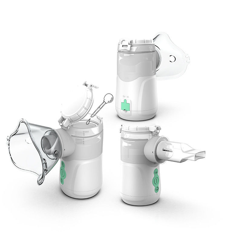 Atemwege Mini Mesh Nebulizer Machine 2,5 - 3.6μm Aerosol-Drogen-Inhalator