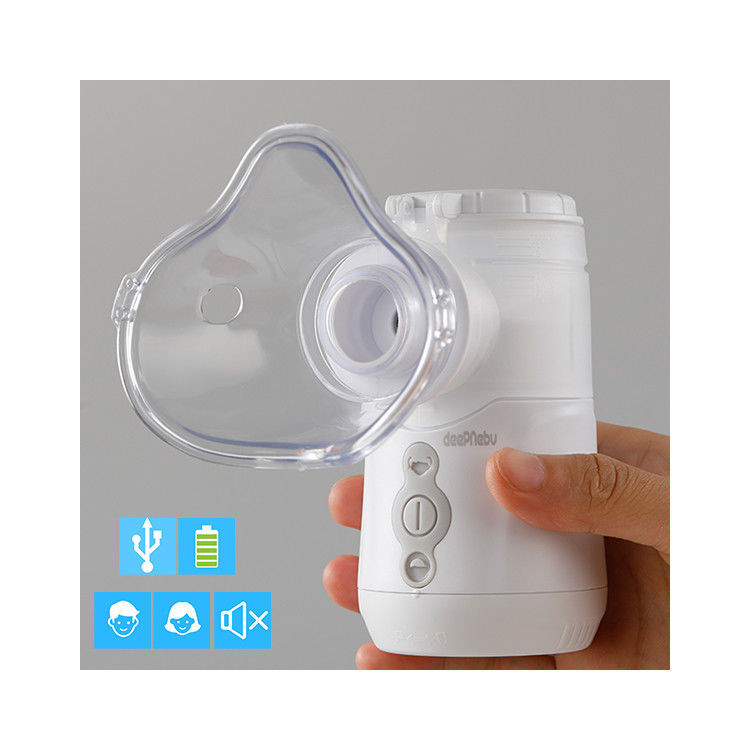 Medizinischer Asthma-Inhalator-Zerstäuber-Husten kaltes USB 3.0μM 40dB Mini Portable Nebulizer