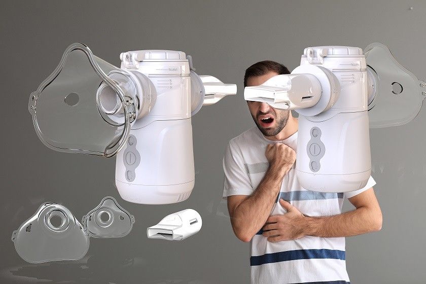 Tragbarer Zerstäuber mit ≤40dB-Geräuschpegel und ≤3.8μm-Teilchengröße