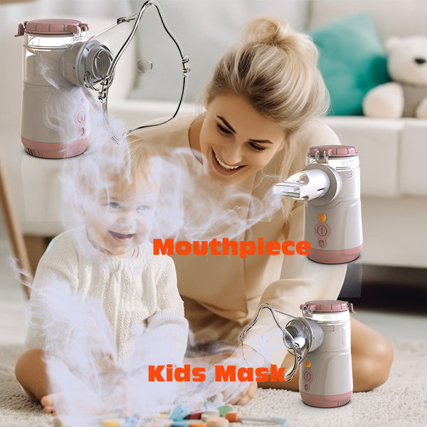 Portable Home Nebulizer Machine mit Geräuschpegel≤40dB und DC5V oder 3V Spannung