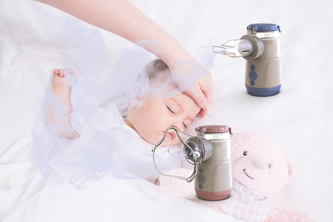 AA-Batterie oder DC-USB-betriebene Kinder Erwachsene Mesh Nebulizer zu Alveoli Bronchioles