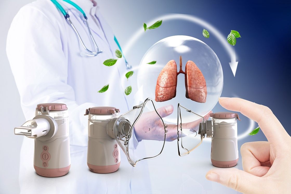 Mesh Nebulizer Maschine mit 2 Modi für Kinder und Erwachsene überlegener als Kompressor