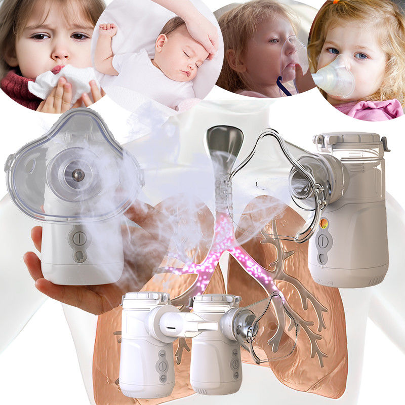 Portable Vibrating Mesh Inhalator Batterie und DC 5V USB-Antrieb für die medizinische Behandlung